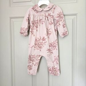 2/$20 Gap Floral Baby Romper Size 3-6 M